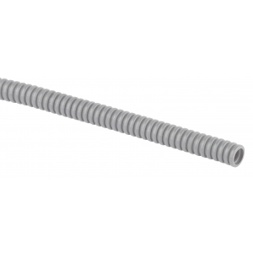 ЭРА Труба гофрированная ПВХ (серый) d 20мм с зонд. легкая 10м (60)