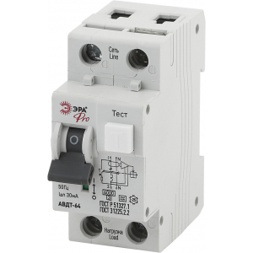 ЭРА Pro Автоматический выключатель дифференциального тока NO-901-84 АВДТ 64 C16 30мА 1P+N тип A (90/