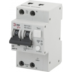 ЭРА Pro Автоматический выключатель дифференциального тока NO-902-20 АВДТ 64 C63 300мА 1P+N тип A (60
