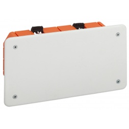 ЭРА Коробка распаячная KRP 172х96х45мм для полых стен саморез. пласт. лапки, крышка  IP20 (70/630)