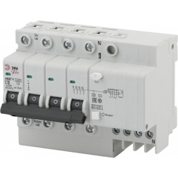 ЭРА Pro Автоматический выключатель дифференциального тока NO-902-146 АВДТ2 C40А  30мА 3P+N тип AC (2