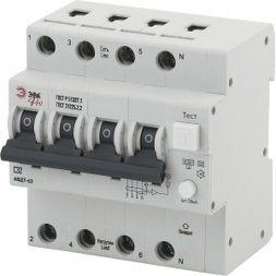 ЭРА Pro Автоматический выключатель дифференциального тока NO-901-99 АВДТ 63 3P+N C32 30мА тип A (30/540)