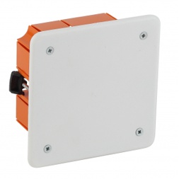 ЭРА Коробка распаячная KRP 92х92х45мм для полых стен саморез. пласт. лапки, крышка  IP20 (126/1134)