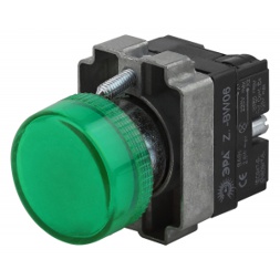 ЭРА Индикатор LAY5-BU63 зеленого цвета d22мм (20/200/6400)