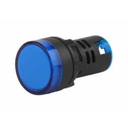 ЭРА Лампа AD22DS(LED)матрица d22мм синий 230В (10/1000/12000)