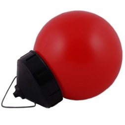 Светильник ЭРА  НСП 01-60-003 подвесной Гранат полиэтилен IP20 E27 max 60Вт шар красный